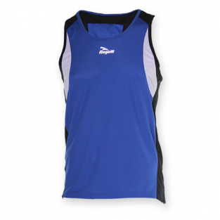 Darby Hardloop Tanktop Heren Blauw/Zwart